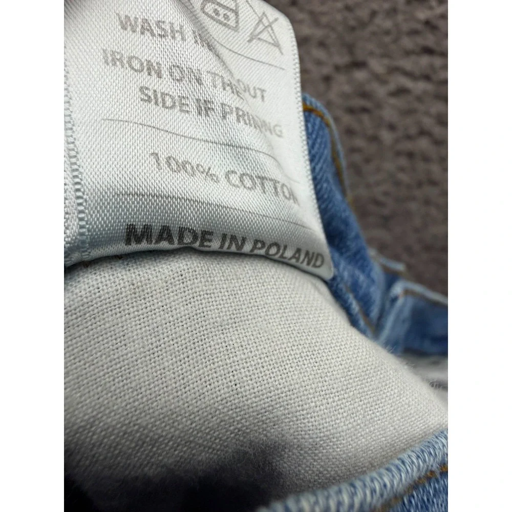Magenta Skateboards OG Baggy Denim Pants Blue Stonewash Mens Size M